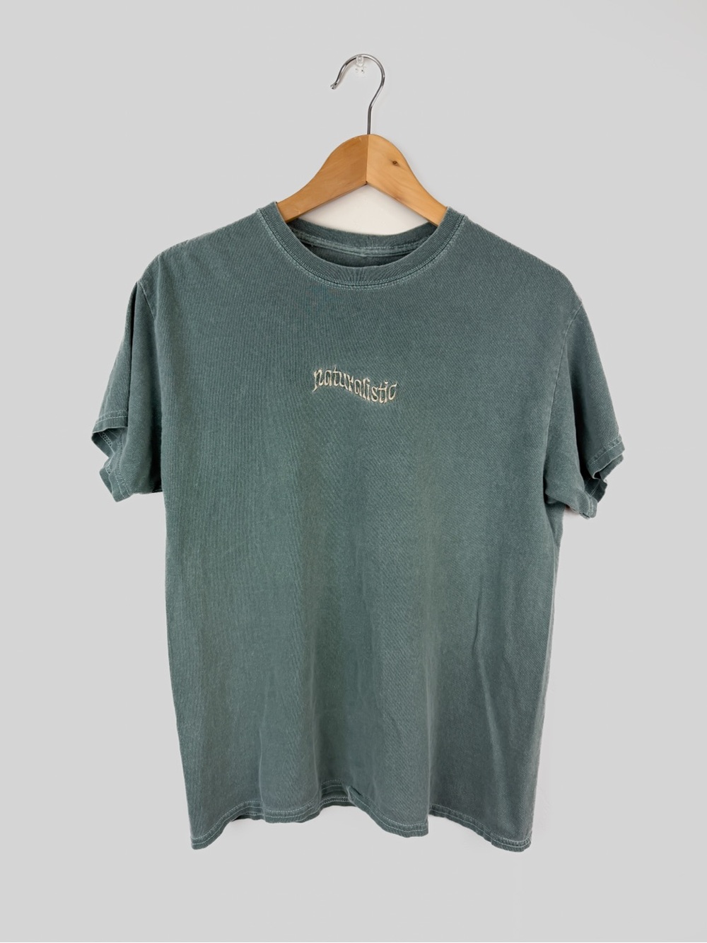 Ripple Sage Naturalistic Streetwear Skater Minimalist Graphic Tee Size Medium - Picture 2 of 4
